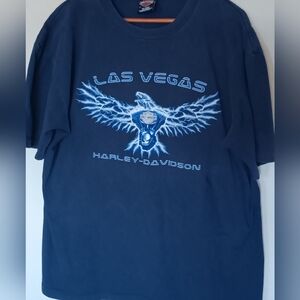Vintage Harley Davidson Electric Eagle Tshirt